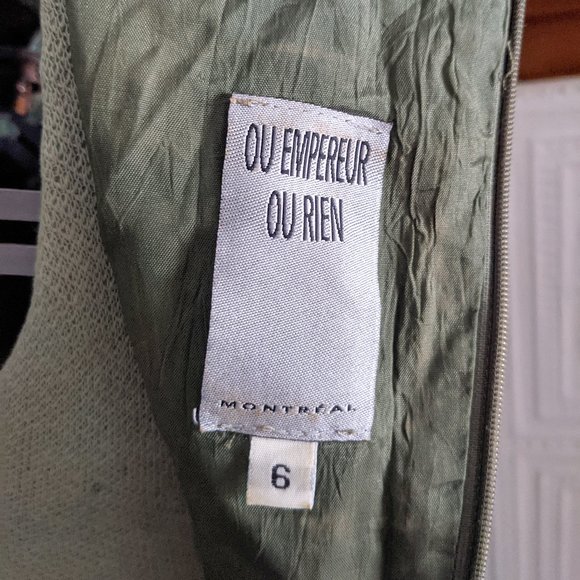 Ou Empereur Ou Rien Green and blue sleevless midi dress - Picture 15 of 16